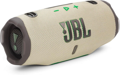 JBL Charge 6 - Portable Waterproof & Drop-Proof Bluetooth Speaker, Bold Pro Sound with AI Sound Boost, 28Hrs of Playtime, Built-in powerbank & Comes with a Sturdy/Removable Carrying Strap (Black)
