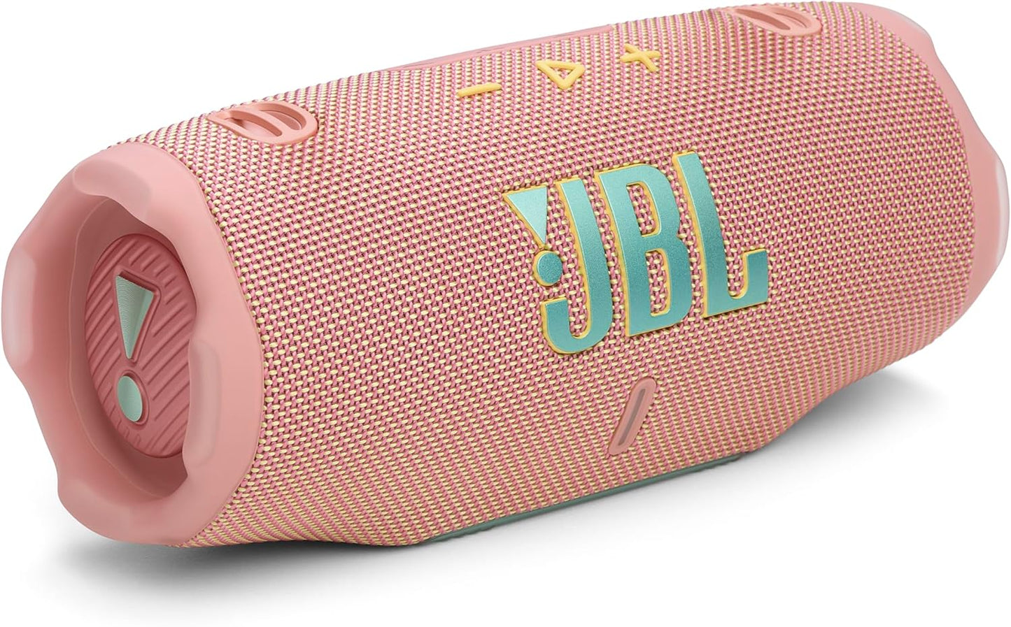 JBL Charge 6 - Portable Waterproof & Drop-Proof Bluetooth Speaker, Bold Pro Sound with AI Sound Boost, 28Hrs of Playtime, Built-in powerbank & Comes with a Sturdy/Removable Carrying Strap (Black)